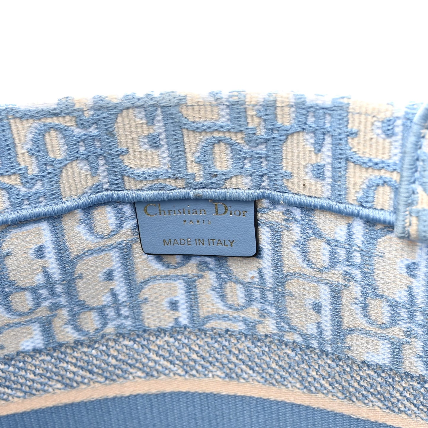 Oblique Medium Book Tote Light Blue