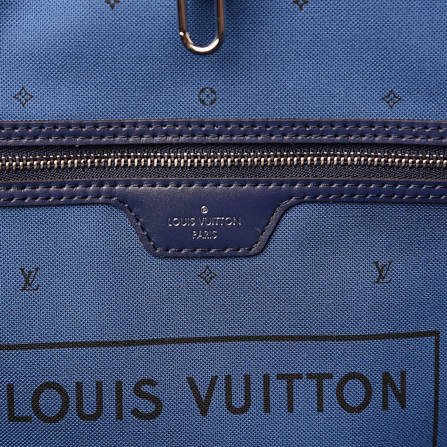 Monogram Escale Neverfull MM Blue