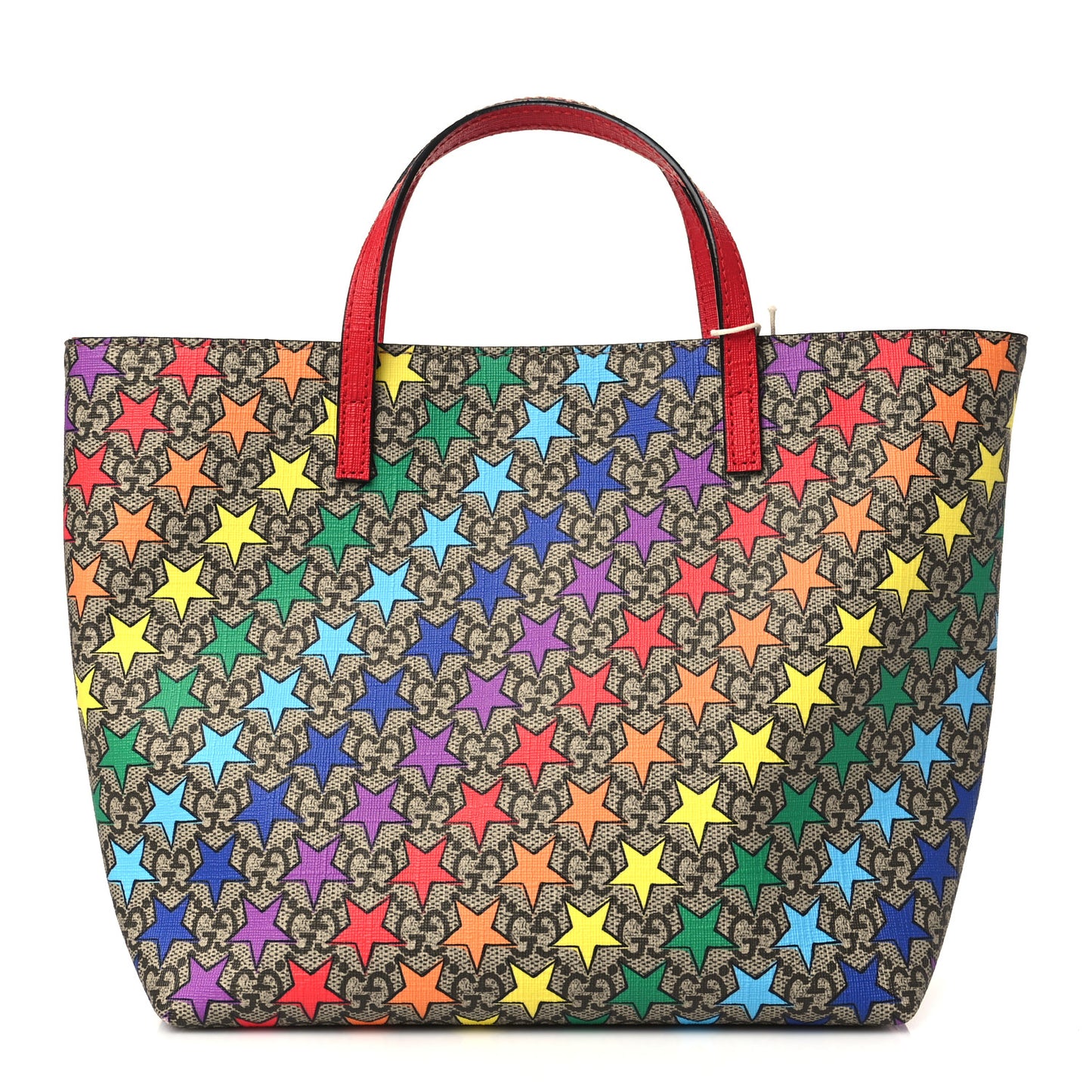 GG Supreme Monogram Childrens Star Print Tote Multicolor
