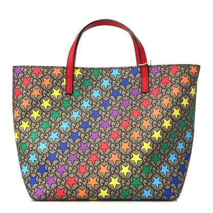 Gucci GG Supreme Monogram Childrens Star Print Tote Multicolor 1 of 6