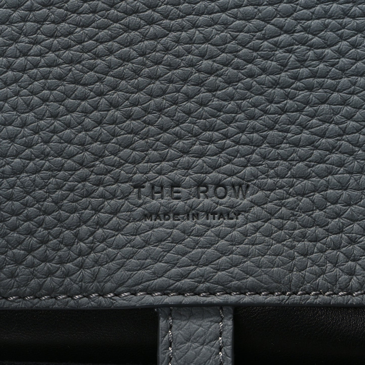 Grained Calfskin Margaux Shoulder 12 Timouse Grey