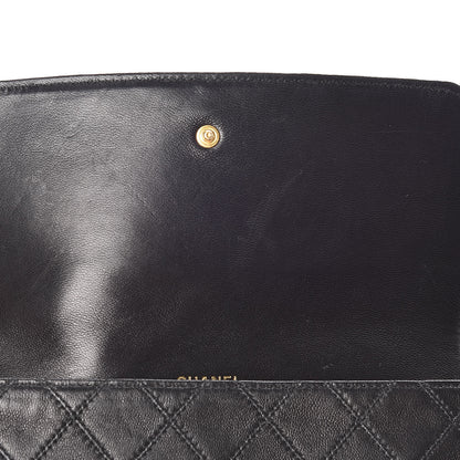 Chanel Lambskin Diamond Stitch Compact Pouch Black 11 of 12