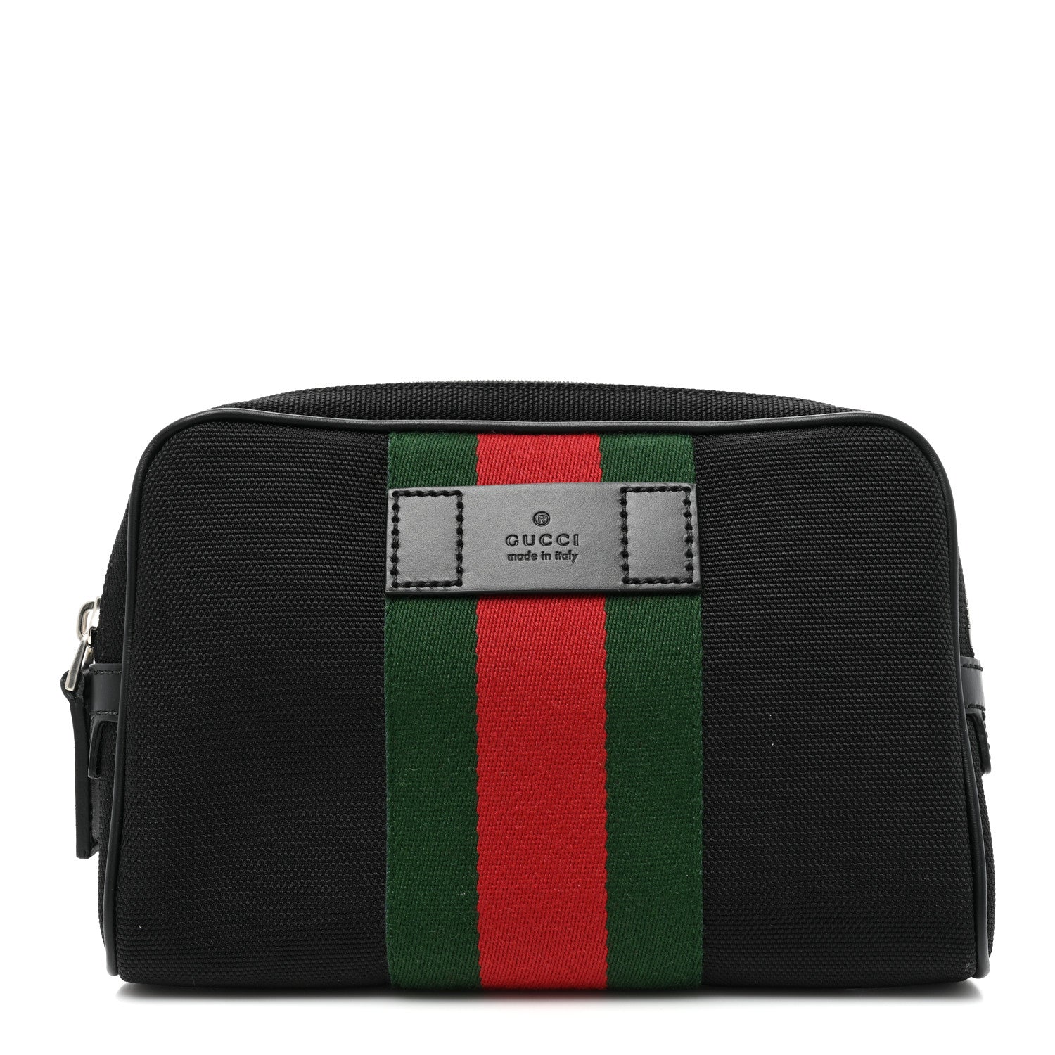 Gucci Canvas Web Slim Belt Bag Black 1 of 8