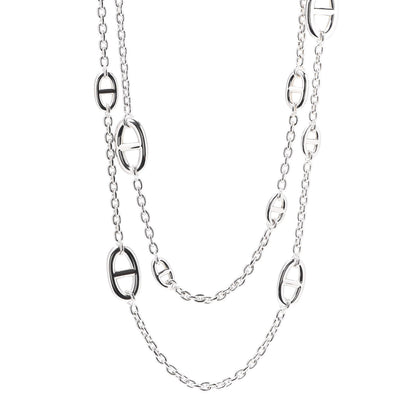 Hermes Sterling Silver Farandole Necklace 120 1 of 7