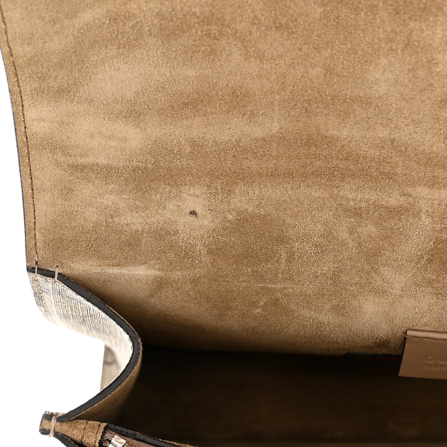GG Supreme Monogram Lightning Embroidered Medium Dionysus Shoulder Bag Beige