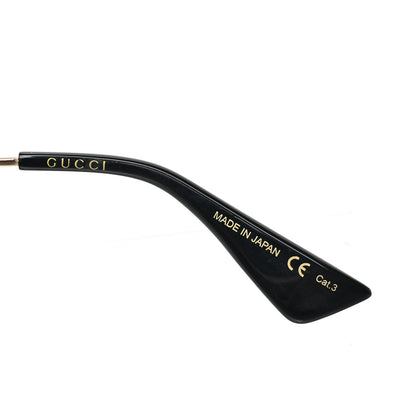 Gucci Aviator Sunglasses GG0062S Black Gold 5 of 6
