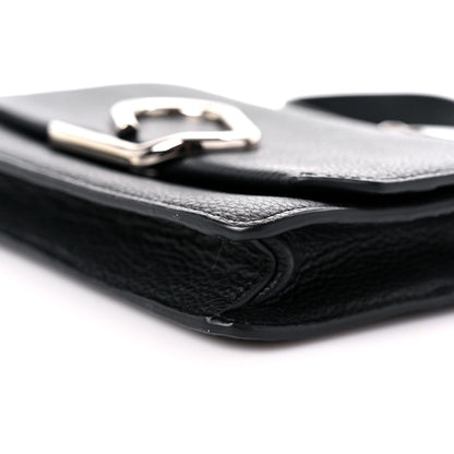 3.1 Phillip Lim Calfskin Alix Soft Flap Clutch Black 9 of 10