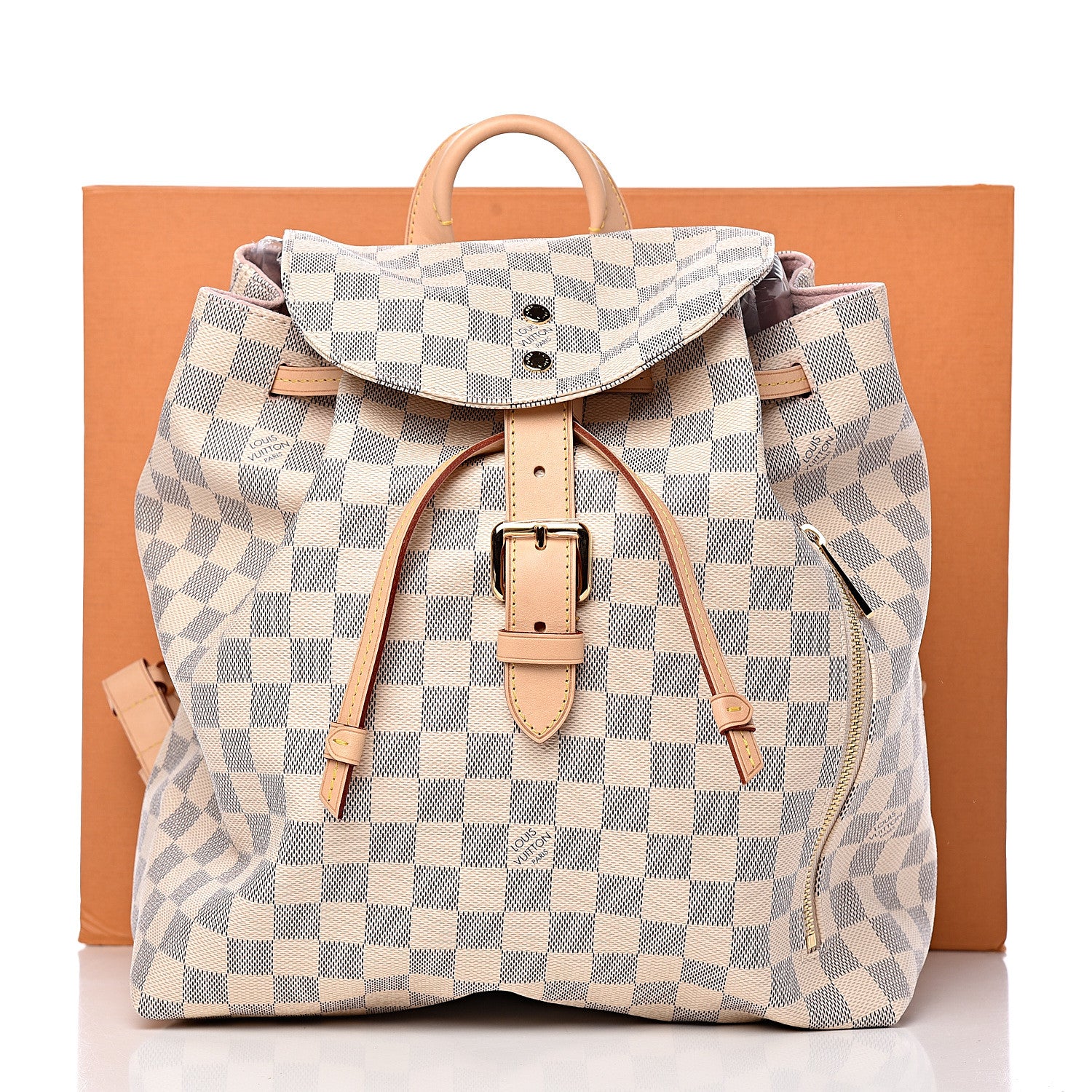 Louis Vuitton Damier Azur Sperone Backpack 13 of 13
