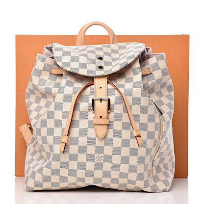 Louis Vuitton Damier Azur Sperone Backpack 13 of 13