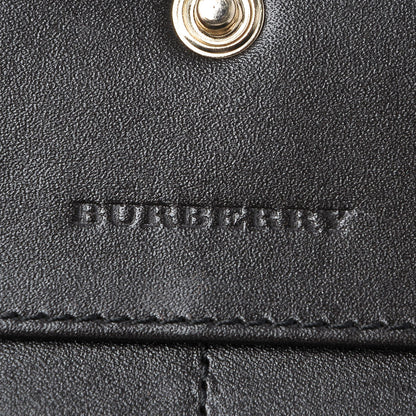 Burberry Haymarket Check Continental Wallet Chocolate 6 of 11
