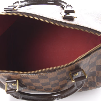 Louis Vuitton Damier Ebene Speedy 30 4 of 17