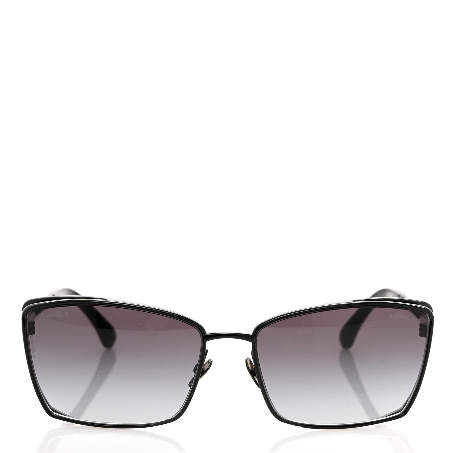 Chanel Metal Logo Sunglasses 71542 Black 2 of 8