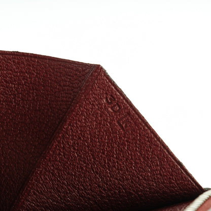 Hermes Chevre Mysore Bearn Gusset Wallet Rouge H 7 of 9