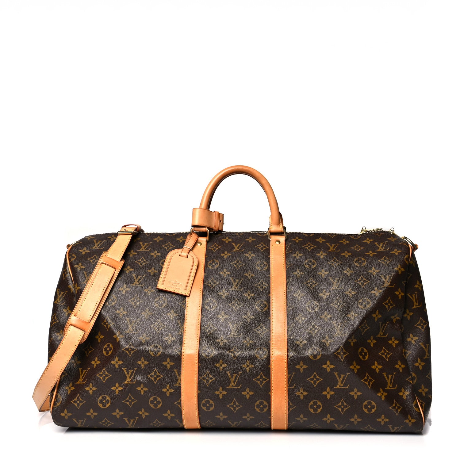Louis Vuitton Monogram Keepall Bandouliere 55 1 of 15