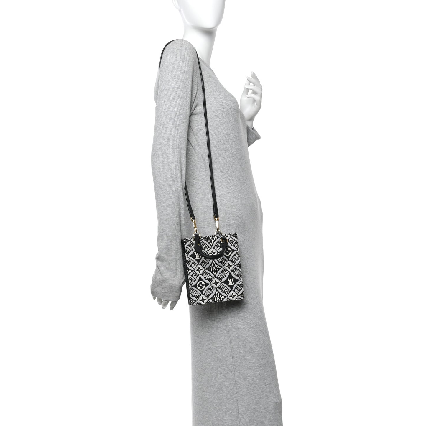 Jacquard Since 1854 Petit Sac Plat Grey