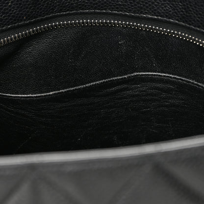 Chanel Caviar Quilted Medallion Tote Black 12 of 20