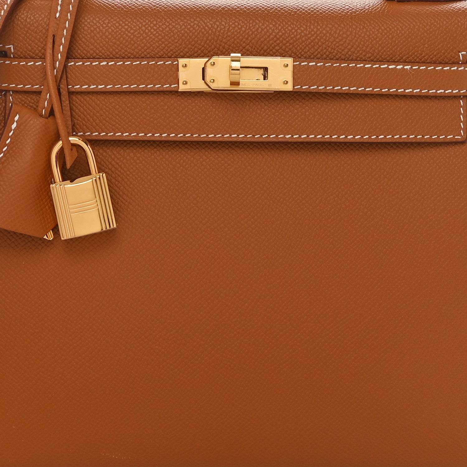 Hermes Epsom Kelly Sellier 25 Gold 8 of 11