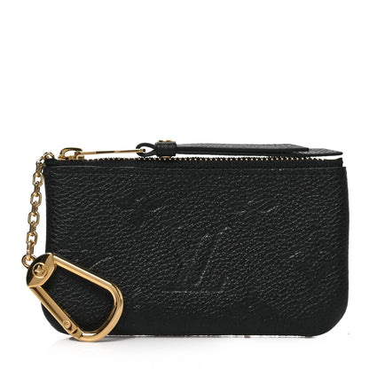 Louis Vuitton Empreinte Monogram Giant Key Pouch Black 1 of 6