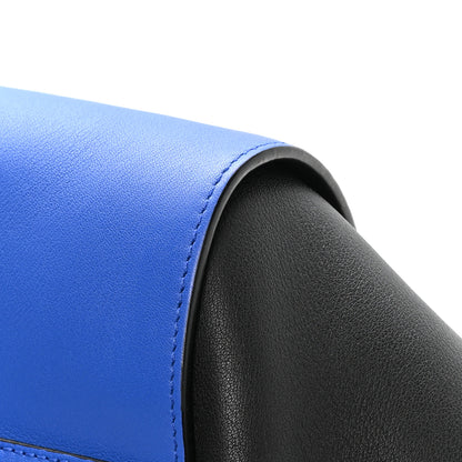 Loewe Calfskin Medium Hammock Shoulder Bag Electric Blue Black 10 of 12