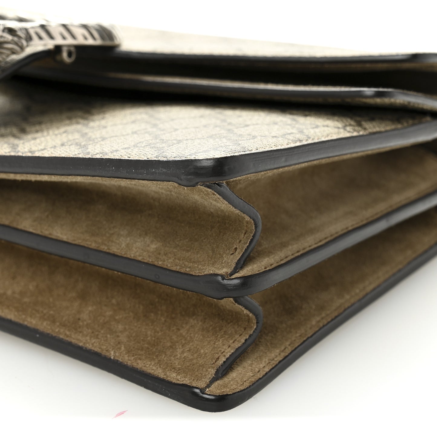 GG Supreme Monogram Small Dionysus Shoulder Bag Taupe