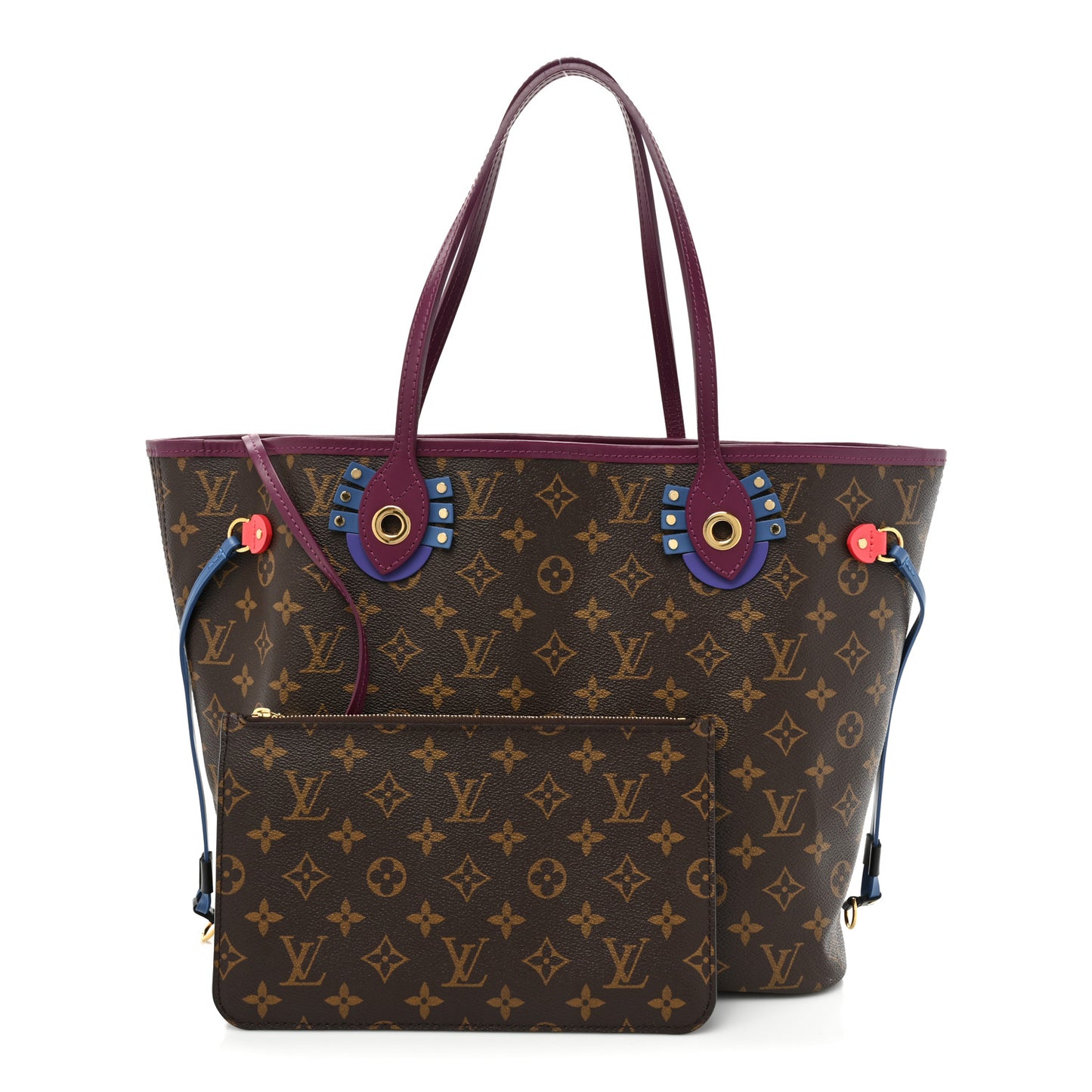 Monogram Totem Neverfull MM Magenta