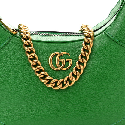 Gucci Goatskin Small Aphrodite Shoulder Bag New Shamarock 9 of 11