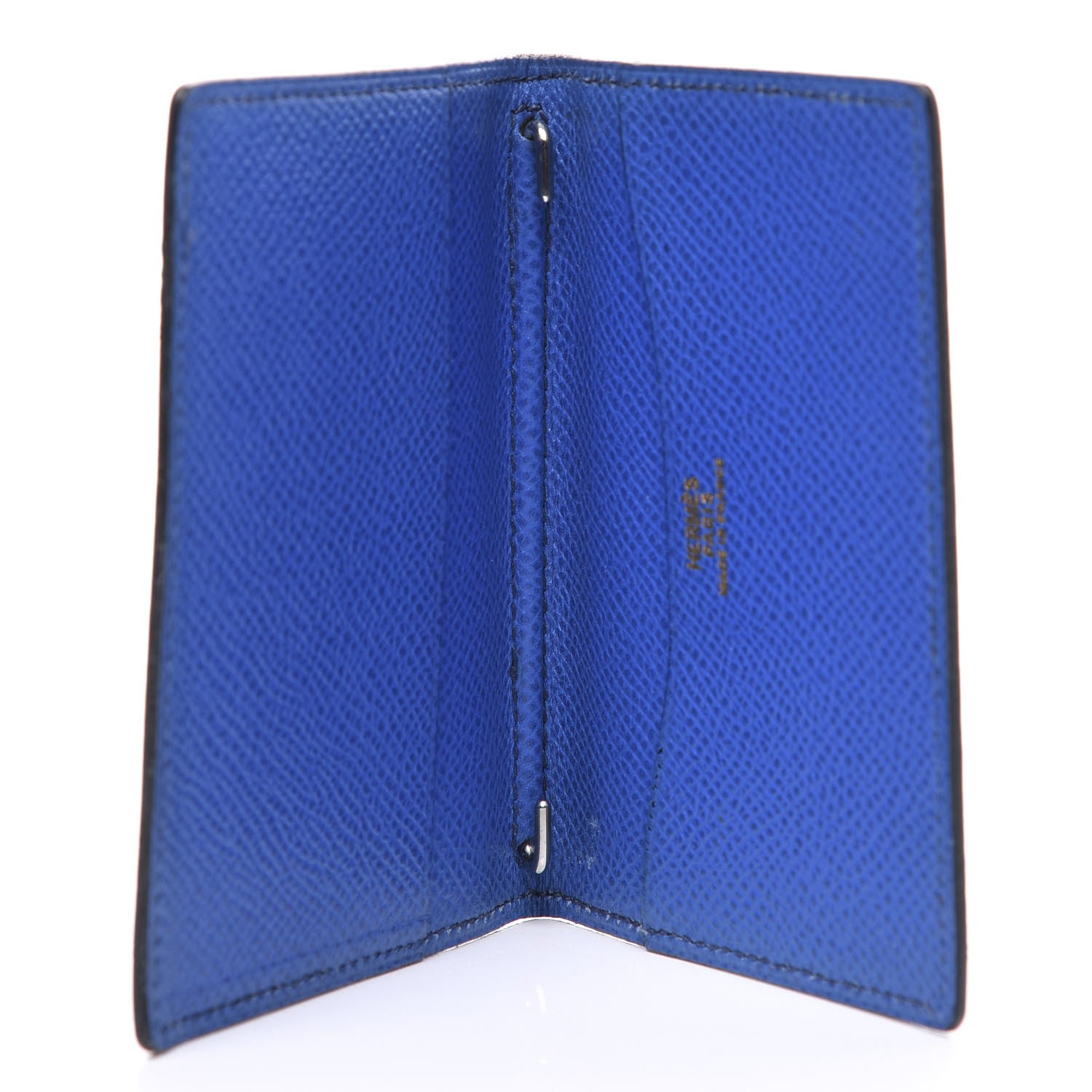 Hermes Courchevel Mini Globe Trotter Agenda Cover Bleu France 4 of 7