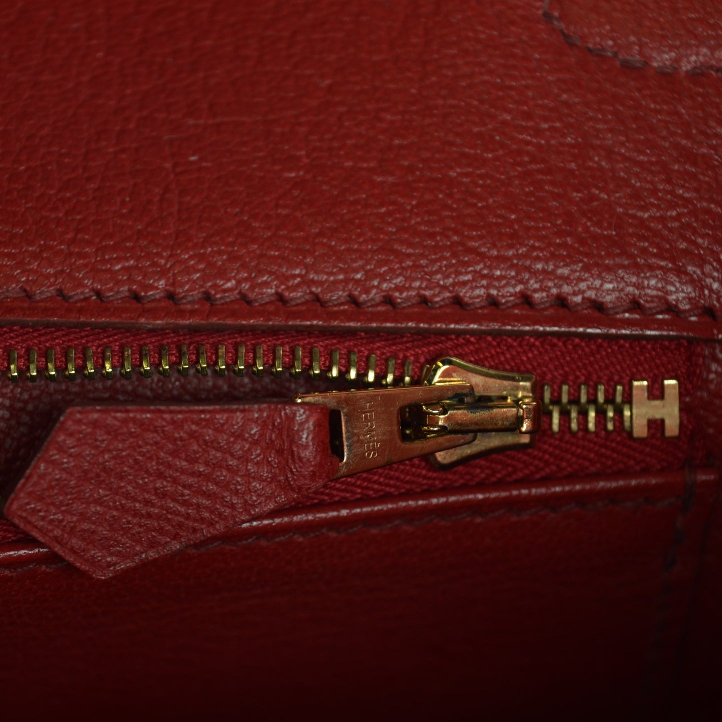 Epsom Birkin 35 Rouge Garance