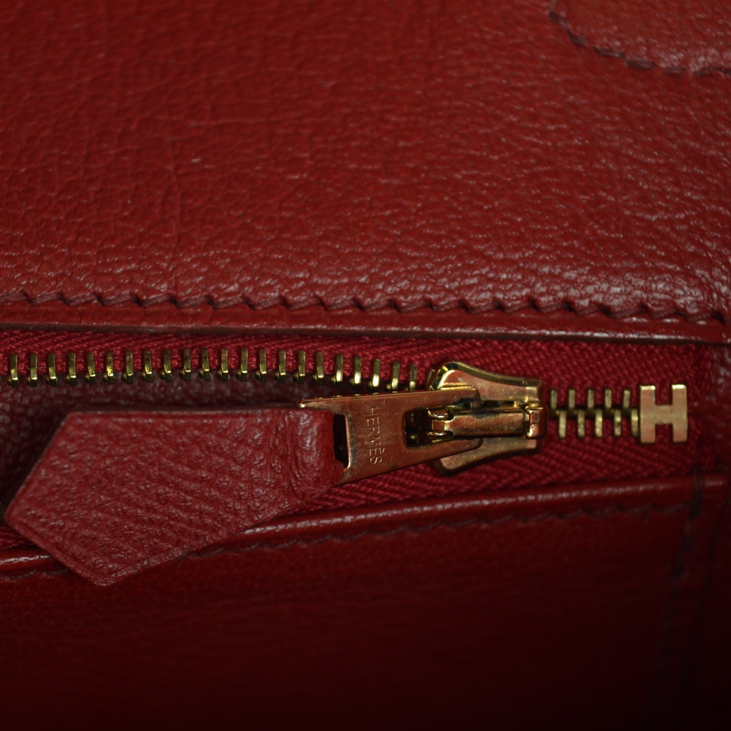 Hermes Epsom Birkin 35 Rouge Garance 8 of 16