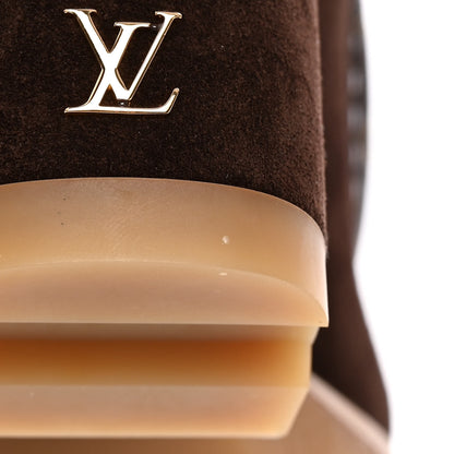 Louis Vuitton Suede Monogram Ankle Boots 40 10 of 16