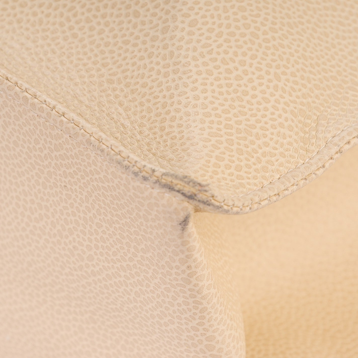 Chanel Caviar CC Shopper Tote Beige Clair 10 of 14