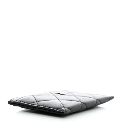 Chanel Lambskin Quilted Card Holder Black 4 of 8