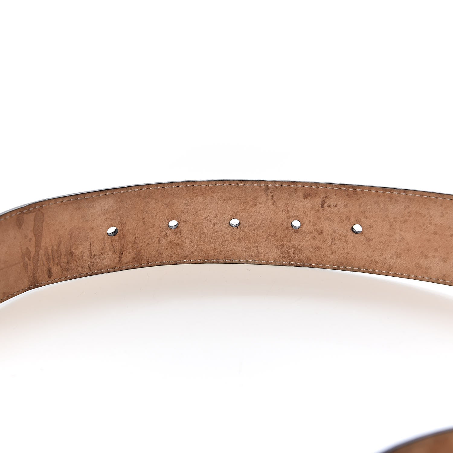 Gucci Calfskin Interlocking G 37mm Belt 85 34 Black 6 of 9