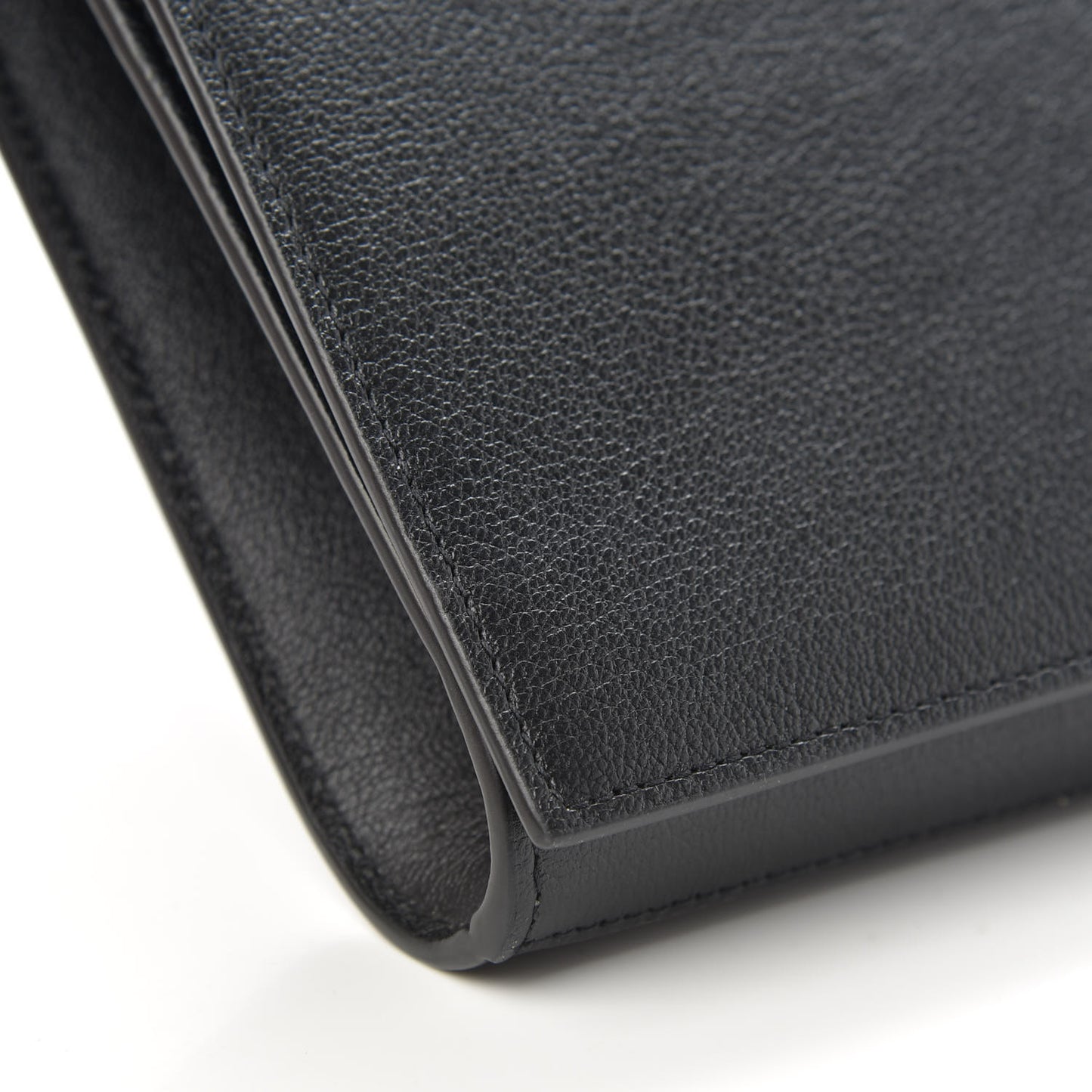 Calfskin Monogram Large Belle De Jour Clutch Black