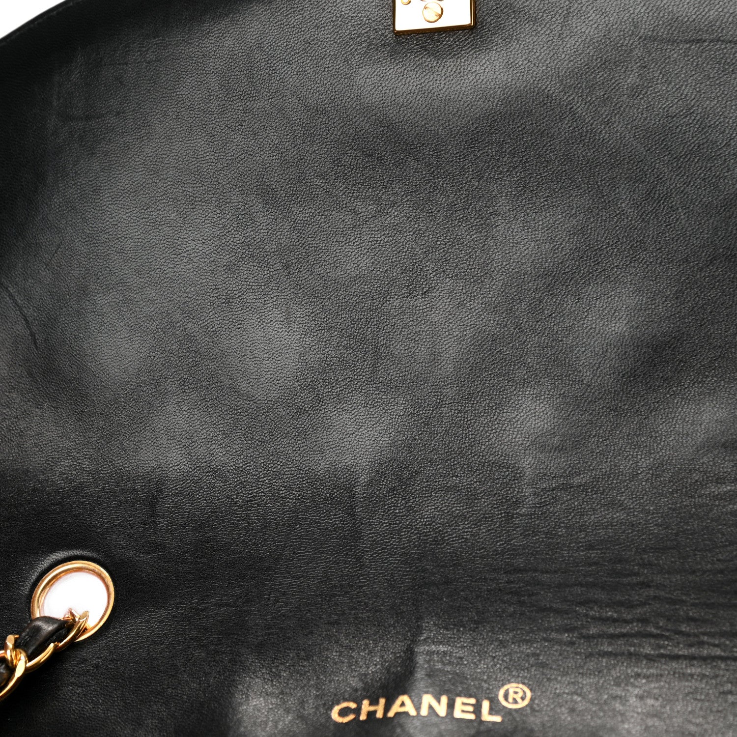 Chanel Lambskin Medium Single Flap Black 11 of 16