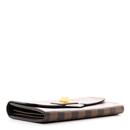 Louis Vuitton Damier Ebene Rosebery Wallet 4 of 8