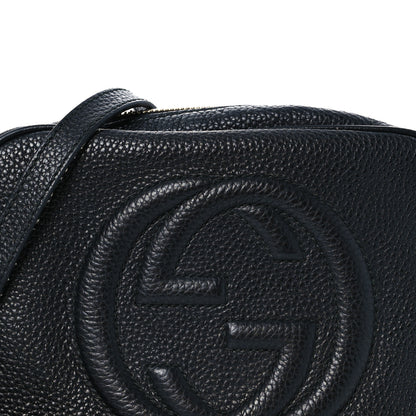 Gucci Pebbled Calfskin Small Soho Disco Bag Black 8 of 13