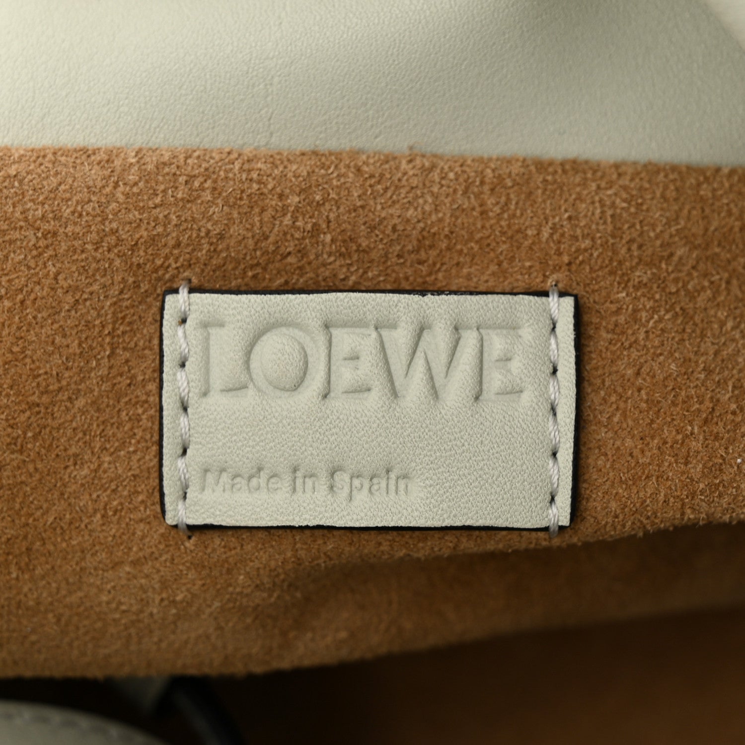 Loewe Calfskin Mini Flamenco Knot Clutch Light Celadon 5 of 9