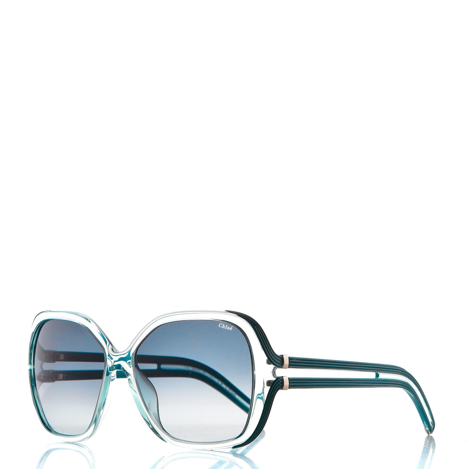 Chloe Oversized Sunglasses CE60S Light Azure 1 of 8