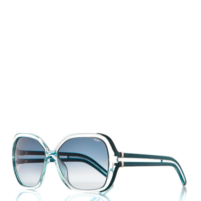 Chloe Oversized Sunglasses CE60S Light Azure 1 of 8