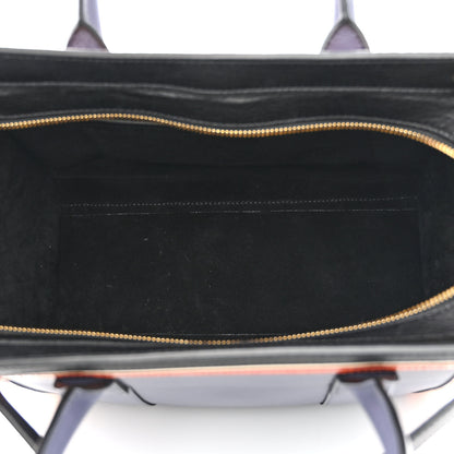 Mulberry Crocodile Embossed Calfskin Small Zipped Bayswater Blue Multicolor 5 of 10