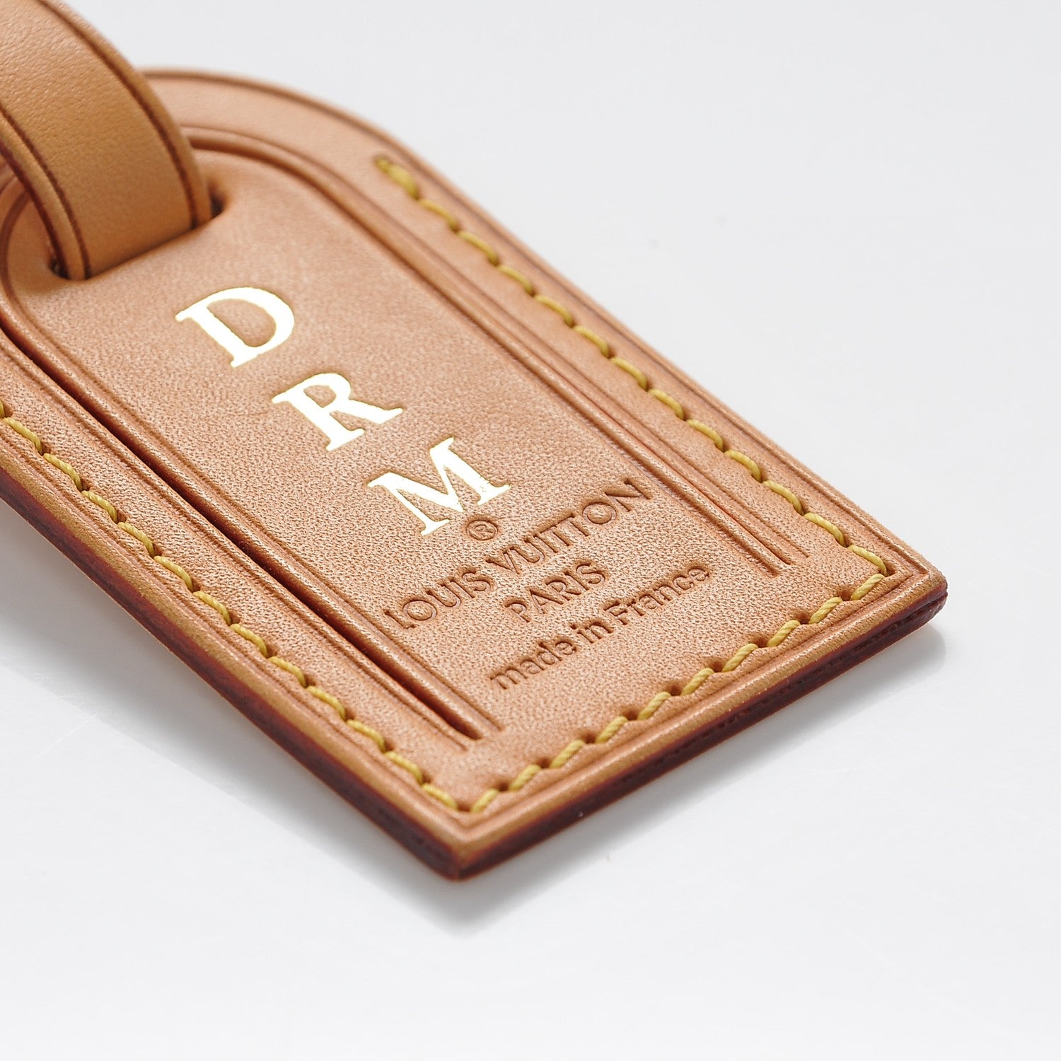 Louis Vuitton Vachetta Luggage Tag 5 of 5