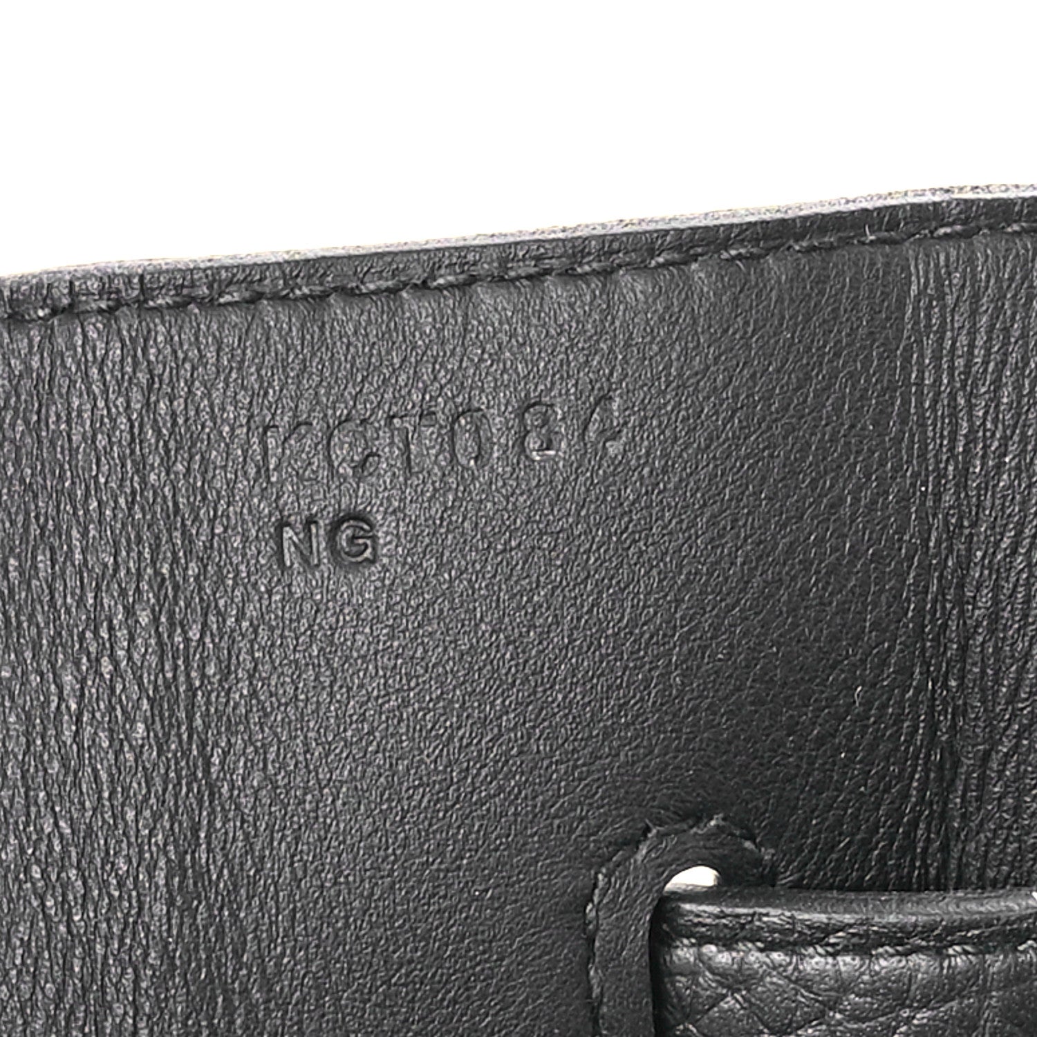Hermes Taurillon Clemence Voyage Kelly 50 Black 7 of 10