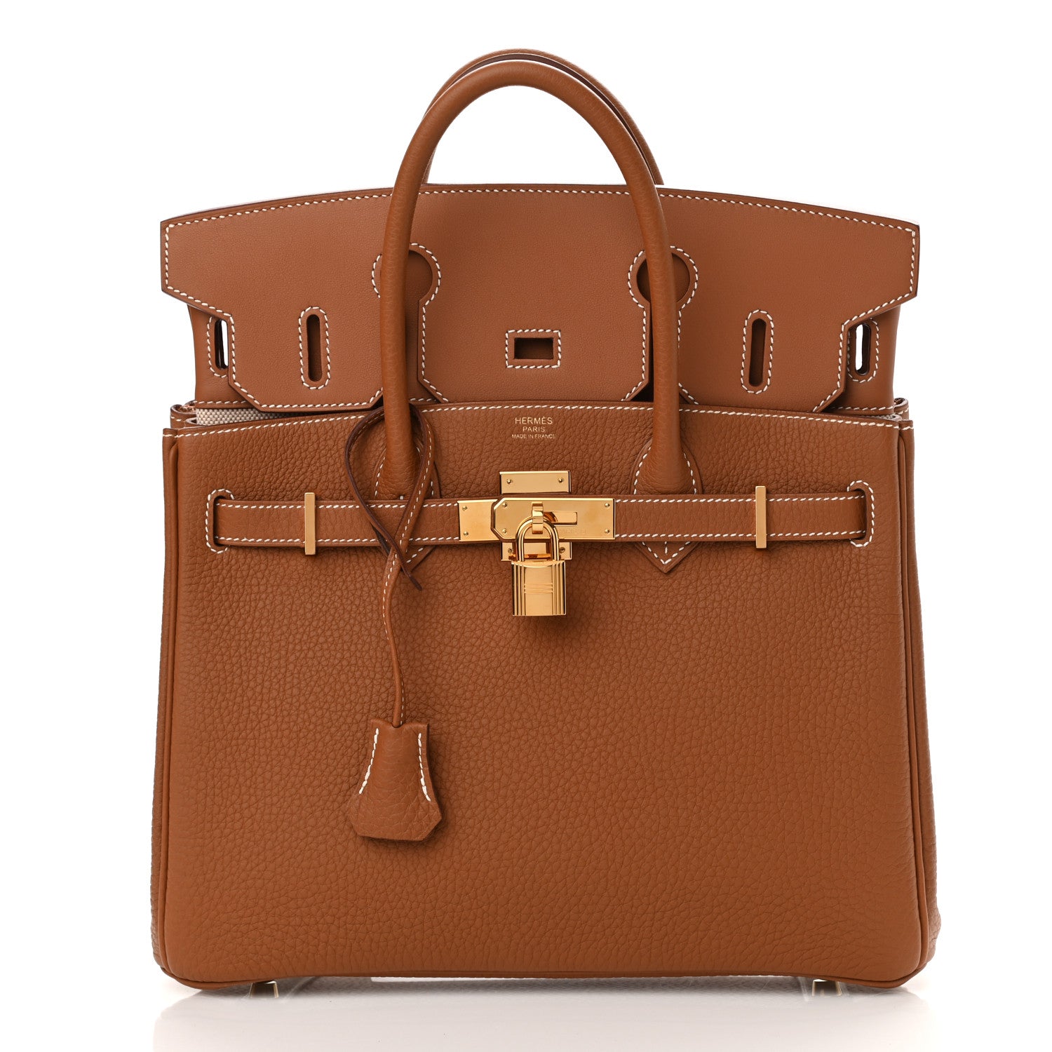 Hermes Togo Swift Canvas 3 in 1 Birkin 30 Gold 3 of 15