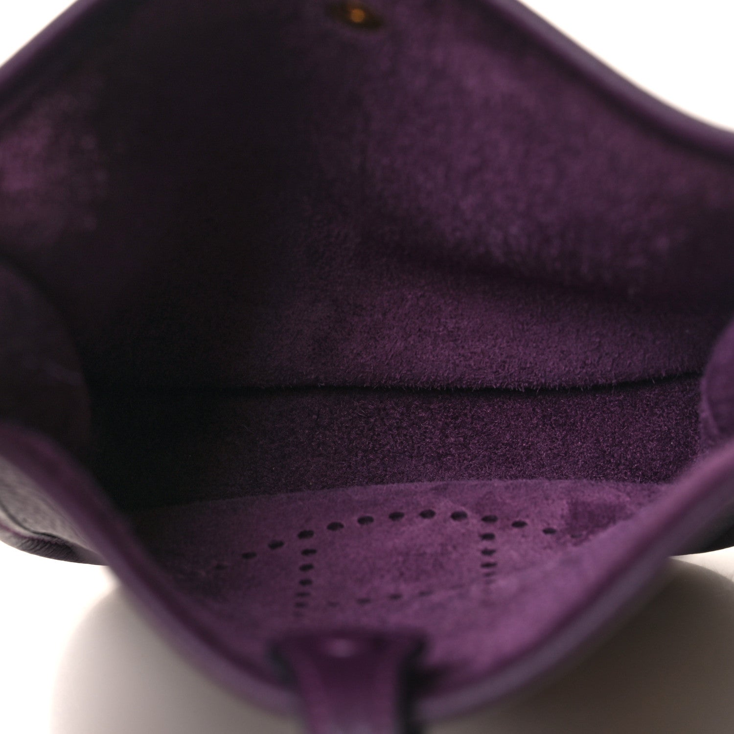 Hermes Taurillon Clemence Amazone Evelyne TPM Cassis Rouge Grenat 5 of 11