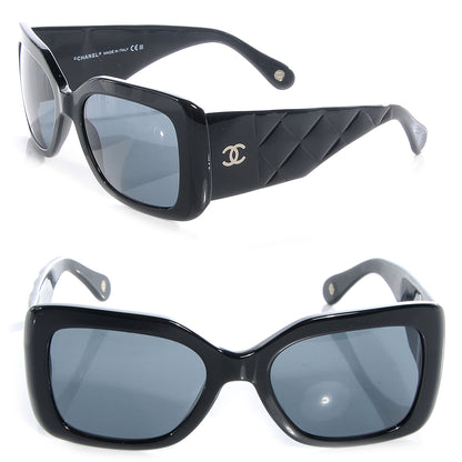 Chanel Quilted Sunglasses 5019 Black 1 of 5