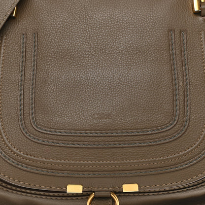 Chloe Calfskin Medium Marcie Satchel Anchor Grey 8 of 12
