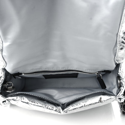 Marc Jacobs Metallic Lambskin The Pillow Bag Silver 5 of 10