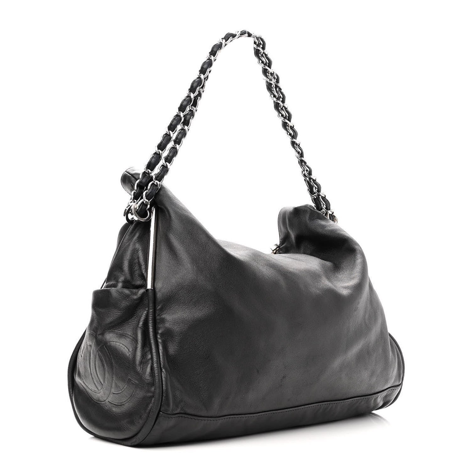 Chanel Lambskin Large Ultimate Soft Tote Black 3 of 14