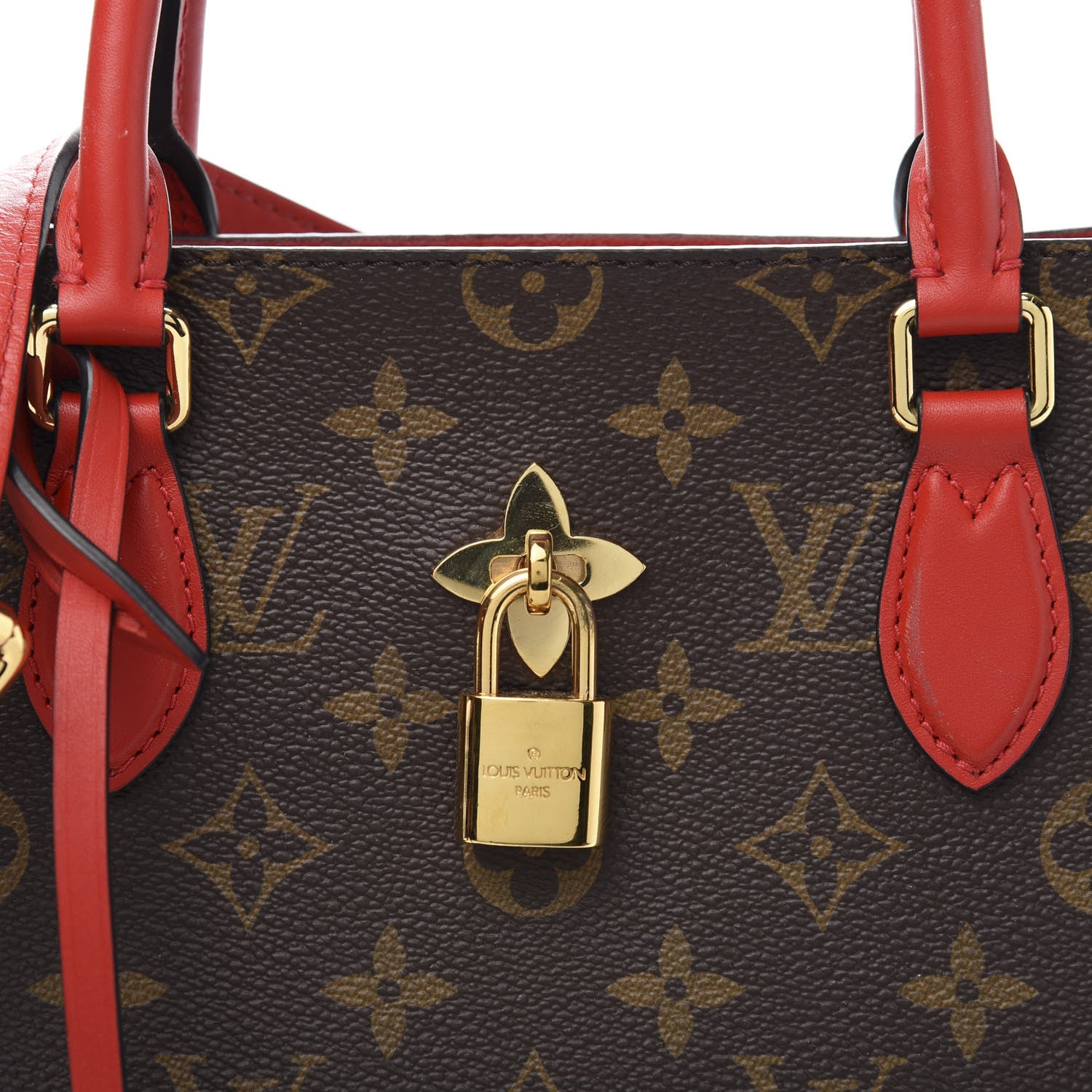 Louis Vuitton Monogram Flower Tote Coquelicot 10 of 11